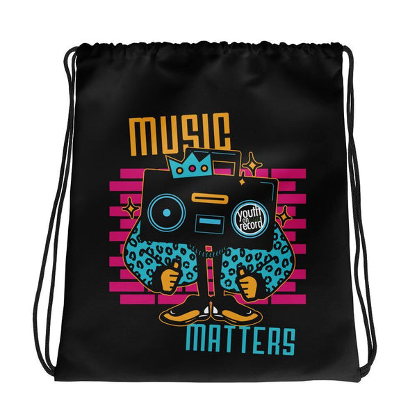 Youth on Record 2020 Music Matters Drawstring Bag - akitabandoutarou.