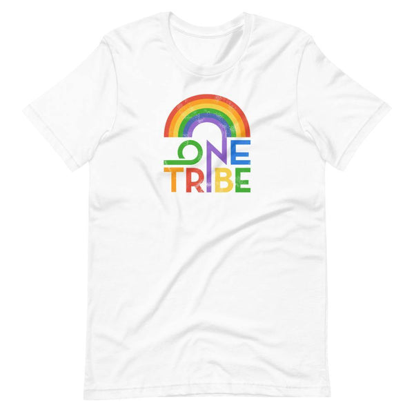 One Tribe Rainbow Unisex Tee - almondcakesvt.