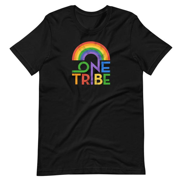 One Tribe Rainbow Unisex Tee - almondcakesvt.