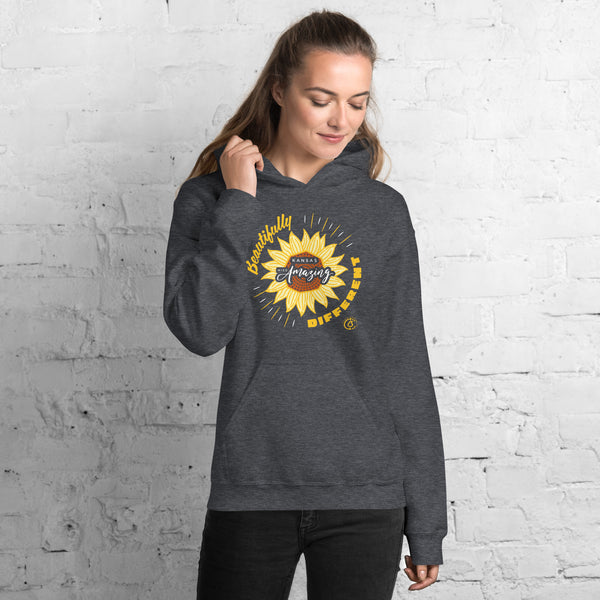 Kansas Miss Amazing Beautifully Different Unisex Hoodie