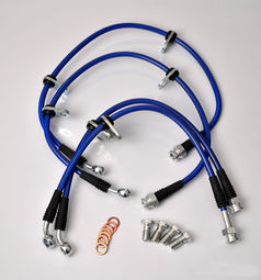 Racing Brake Stainless Steel Brake line - 370Z/G37S Sport (Akebono