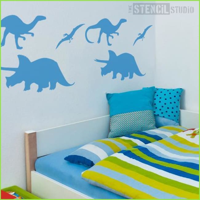 Dinosaur Wall Stencil