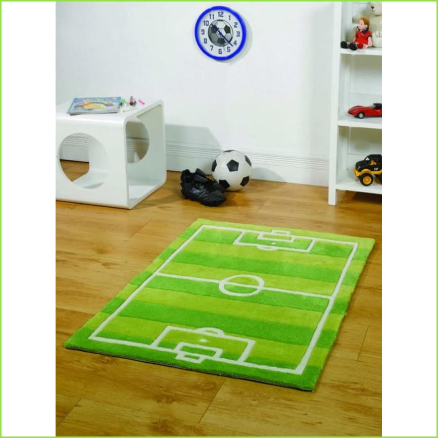 Football Pitch Rug Wallstickersforkids Ie