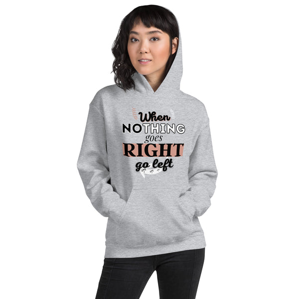 Going Left - Hoodie for Women