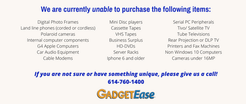 things we can not accept at gadget ease