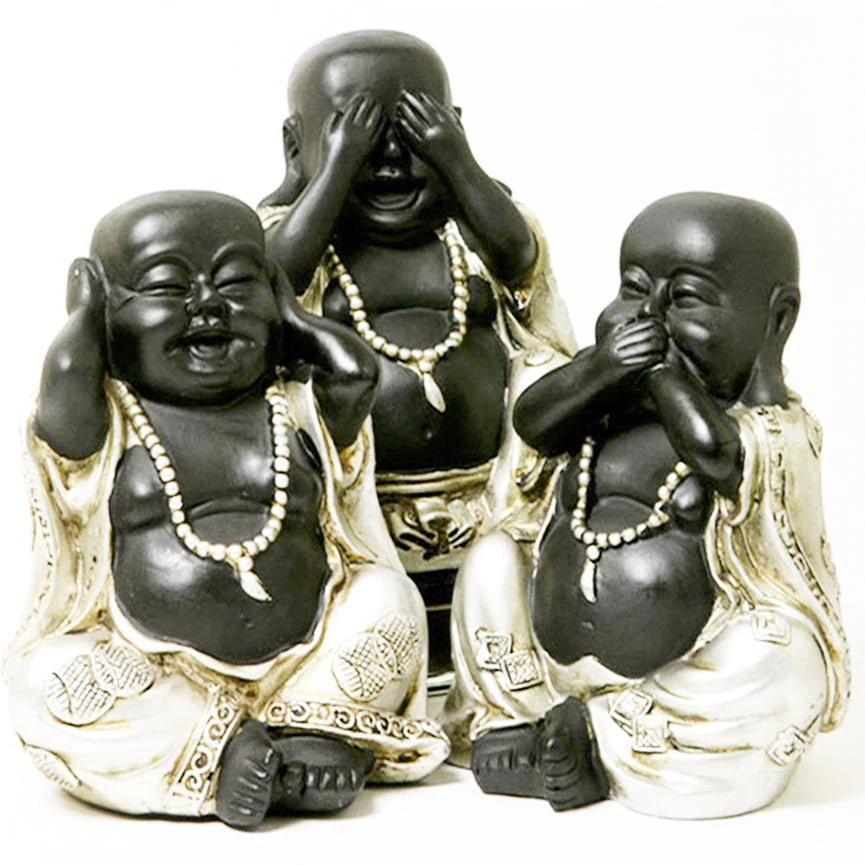 Horen Zien Zwijgen Boeddha | Morgen In Huis