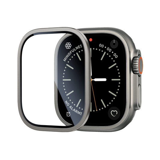 LDFAS Titanium Bands for Apple Watch Ultra 2 49mm 49MM/45MM/44MM/42MM / Silver Gray