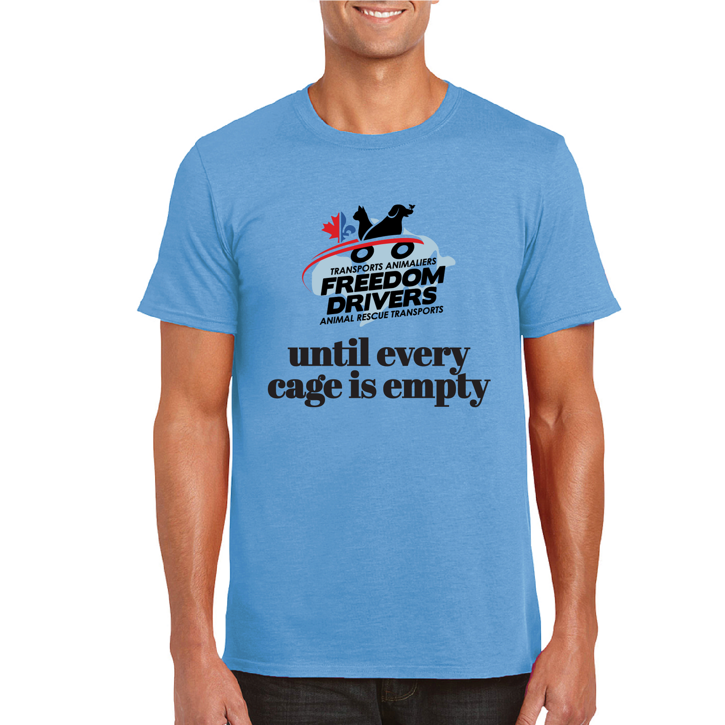 Until Every Cage is Empty Men's T-Shirt – Royal Blush Apparel