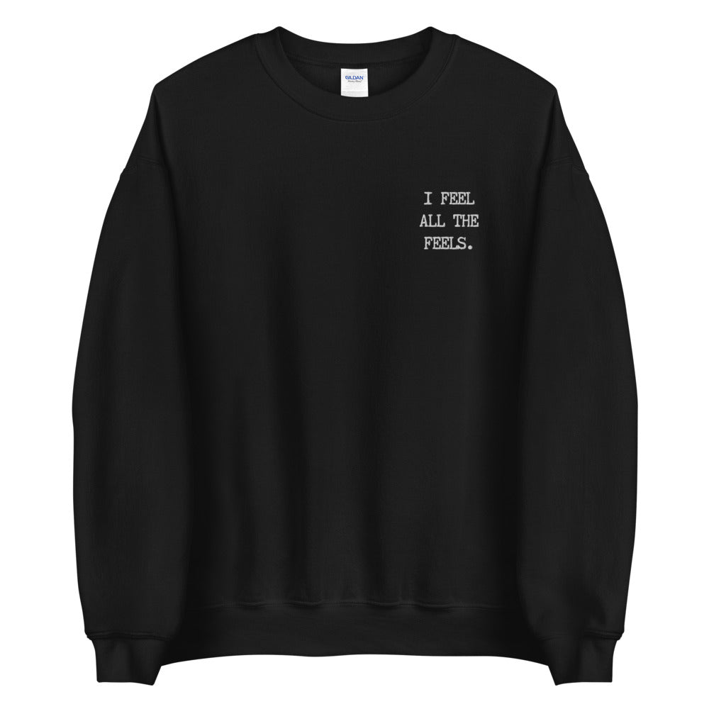 It s Okay Not To Be Okay Embroidered Sweatshirt Own Your Stigma