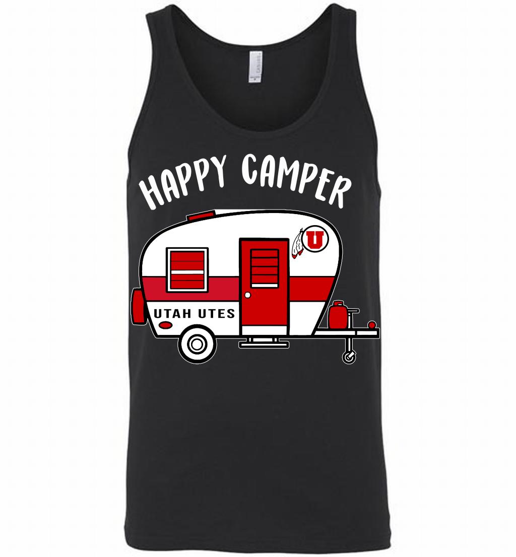 Utah Utes Happy Camper Tank Shirts