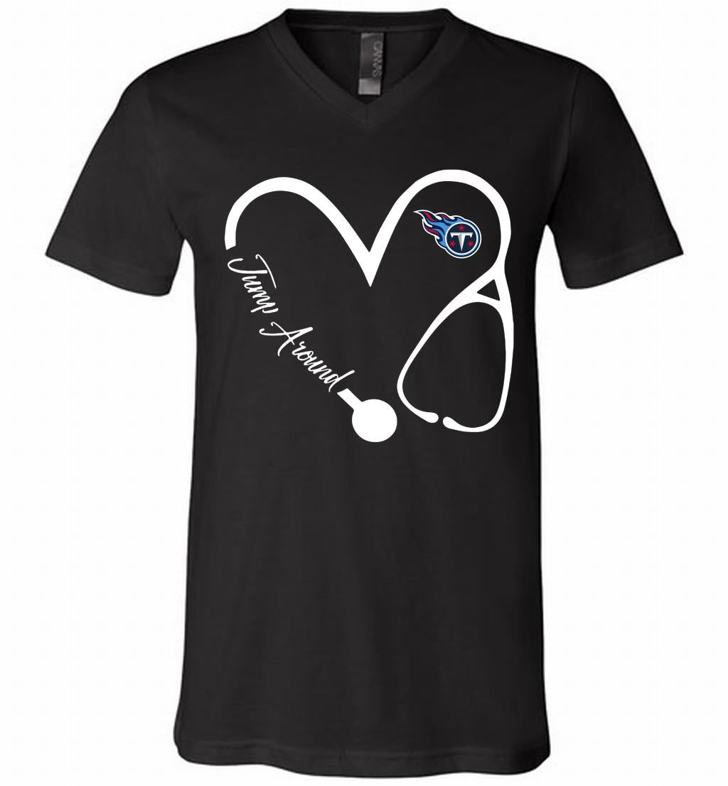 Love Nurse Trump Around Tennessee Titans Shirt