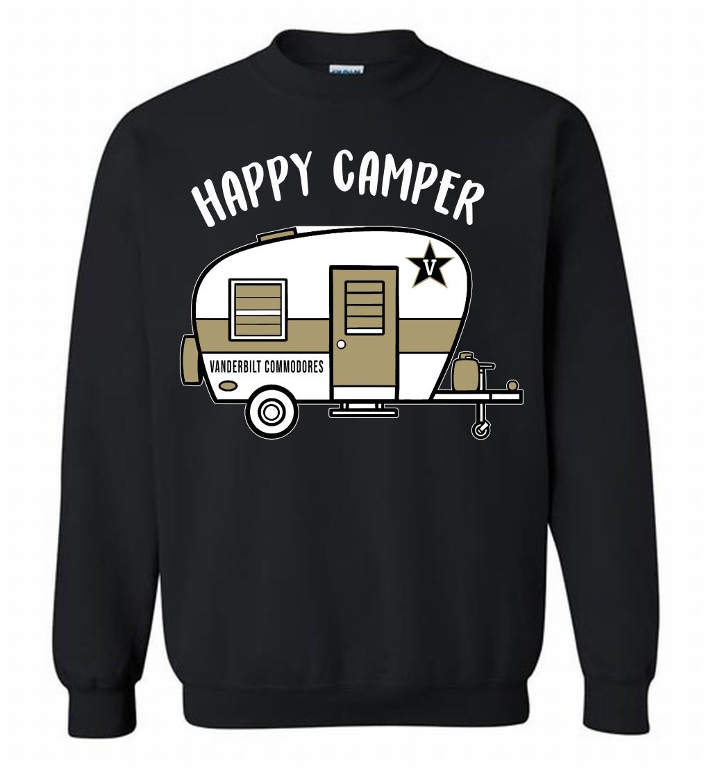 Vanderbilt Commodores Happy Camper Crewneck 