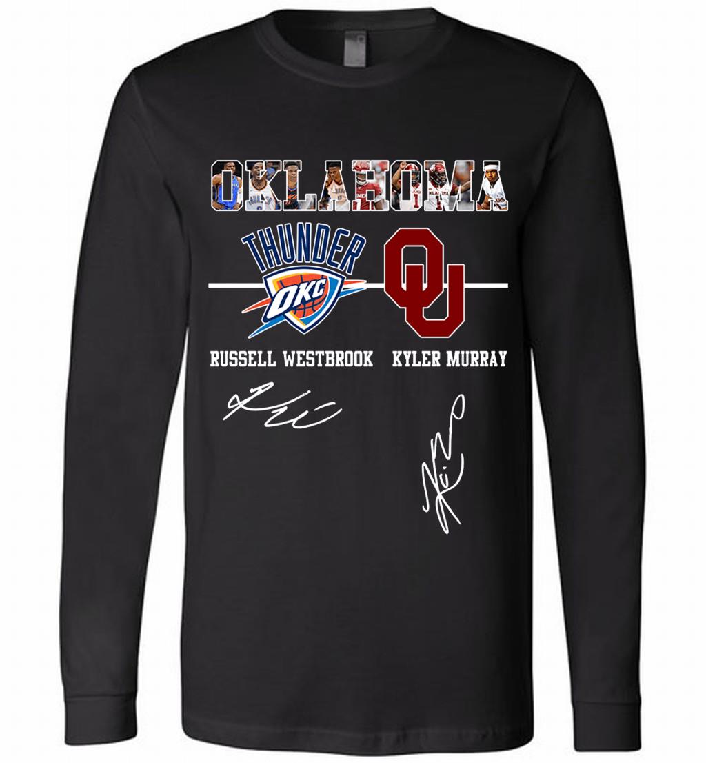 Oklahoma Russell Westbrook Kyler Murray Oklahoma Signature T Shirt