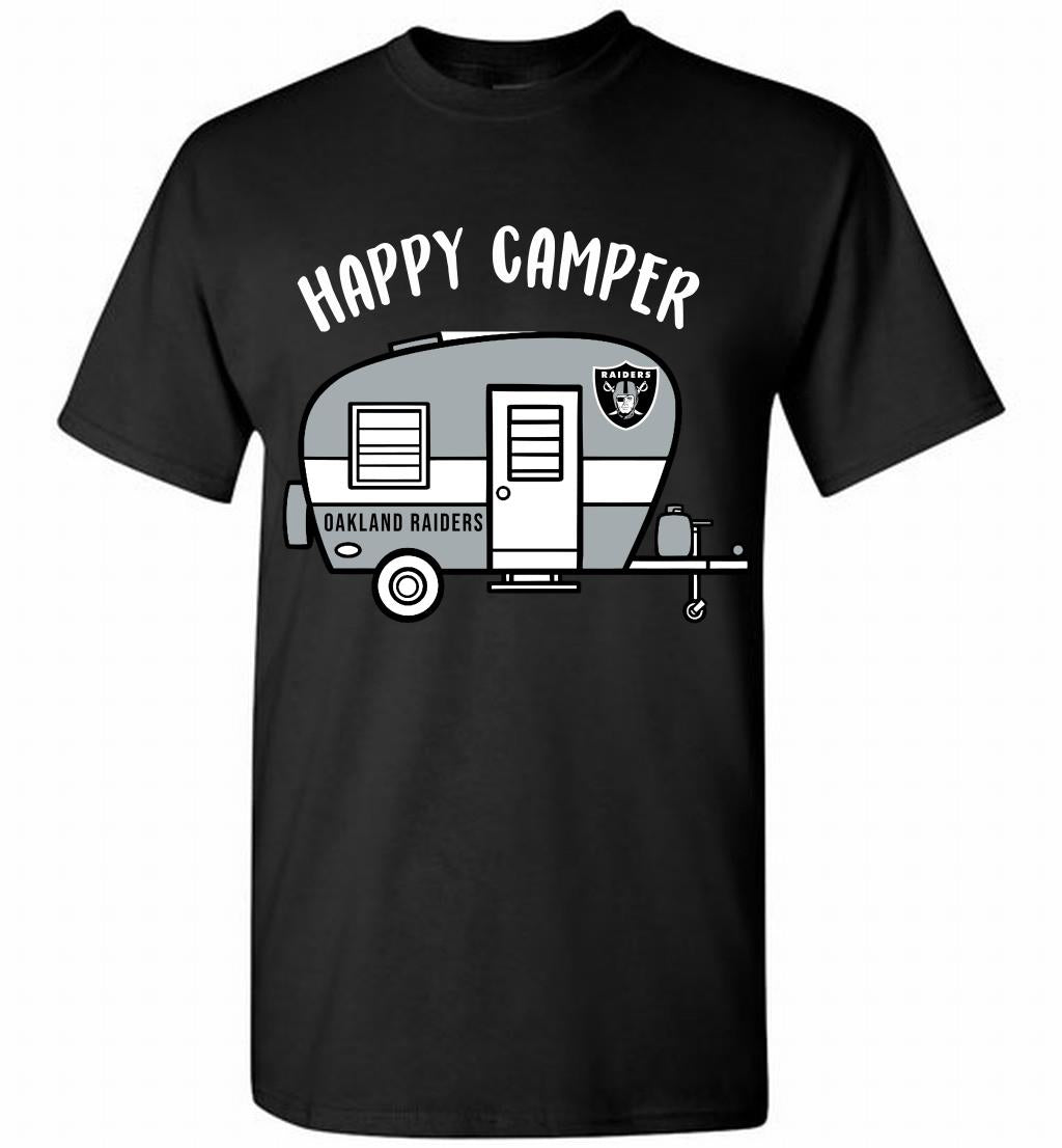 Oakland Raiders Happy Camper Shirt