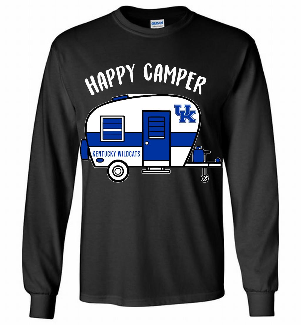 Kentucky Wildcats Happy Camper Long Shirt