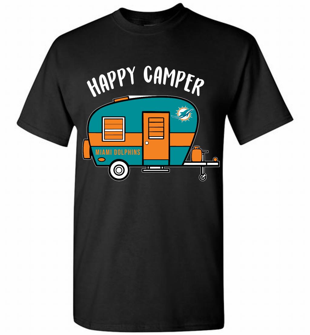 Miami Dolphins Happy Camper Shirt