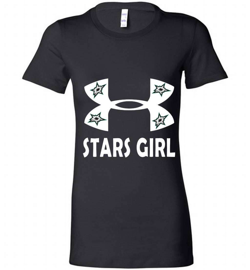 Dallas Stars Girl Hockey Bella Ts