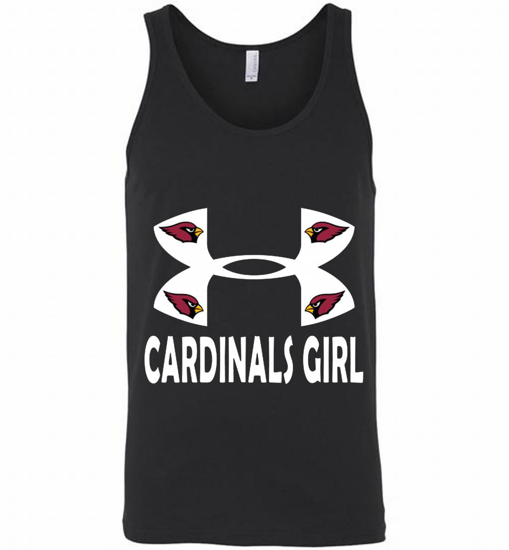 Arizona Cardinals Girl Football Tank Shirts