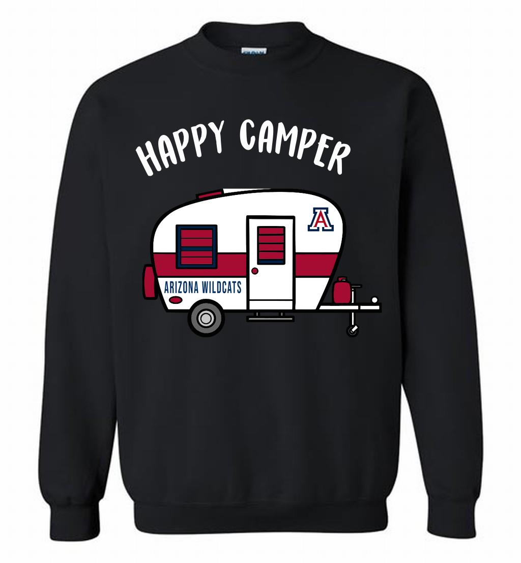 Arizona Wildcats Happy Camper Crewneck 