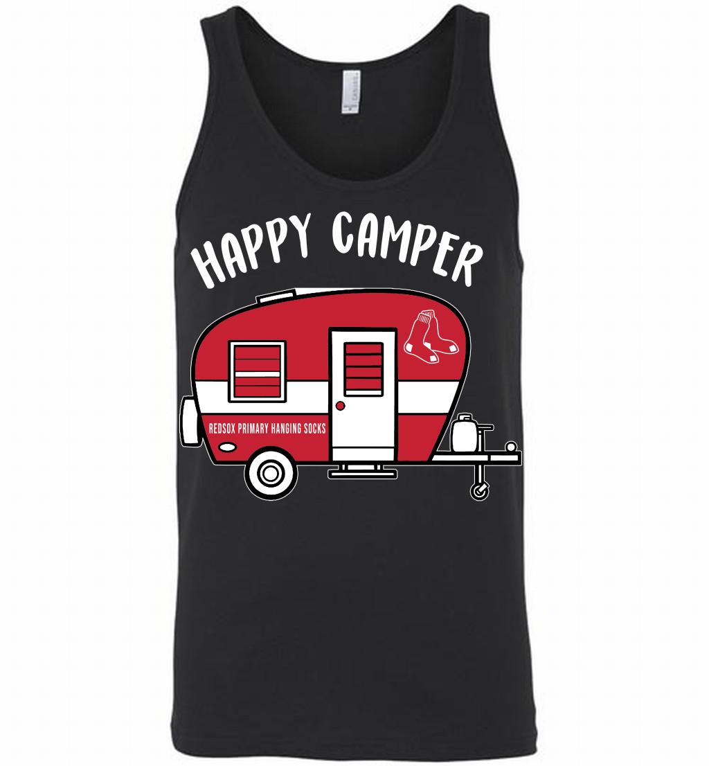 Redsox Primary Hanging Socks Happy Camper Tank Shirts