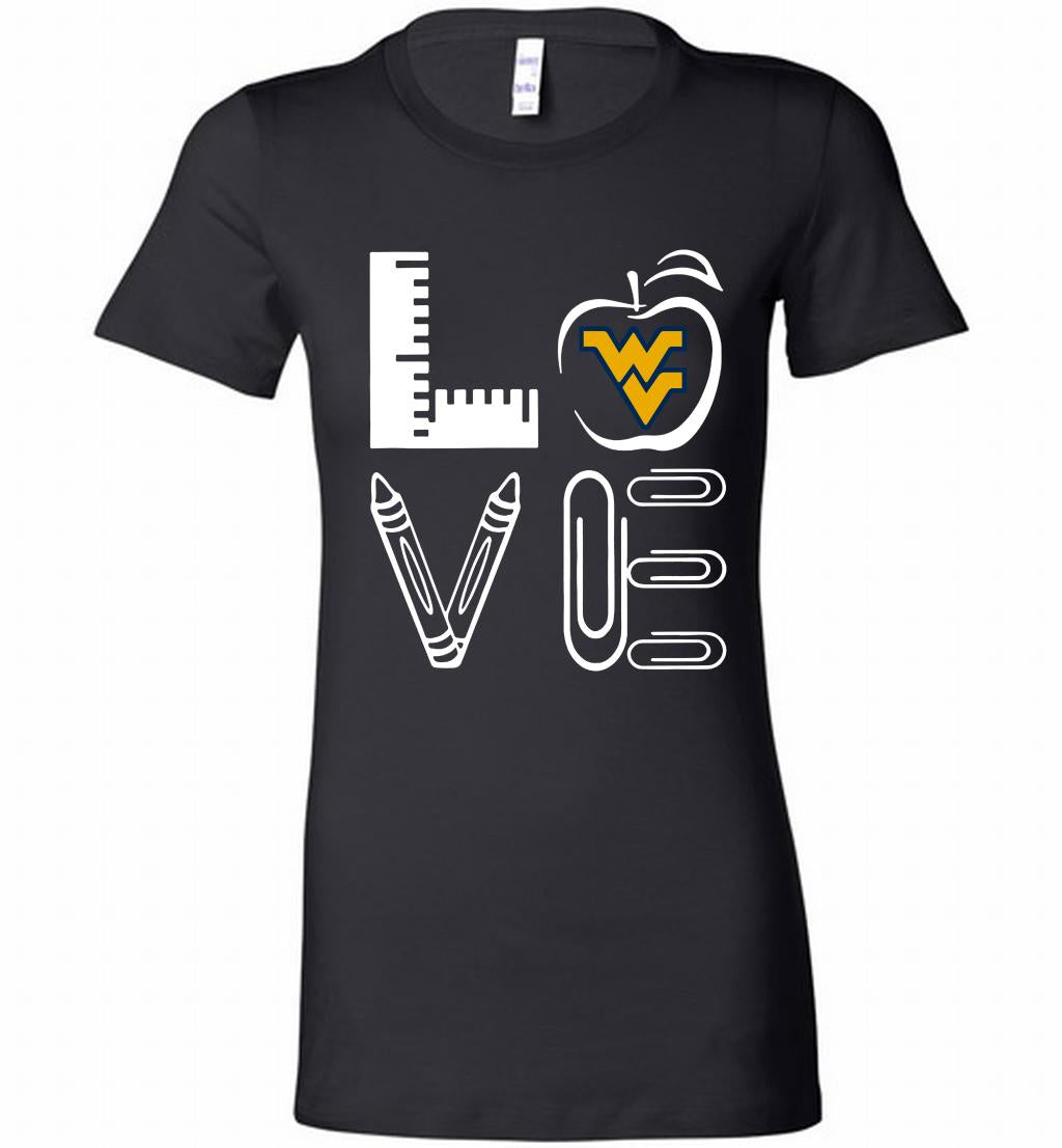 Tea Love West Virginia Mountaineers Bella Ts