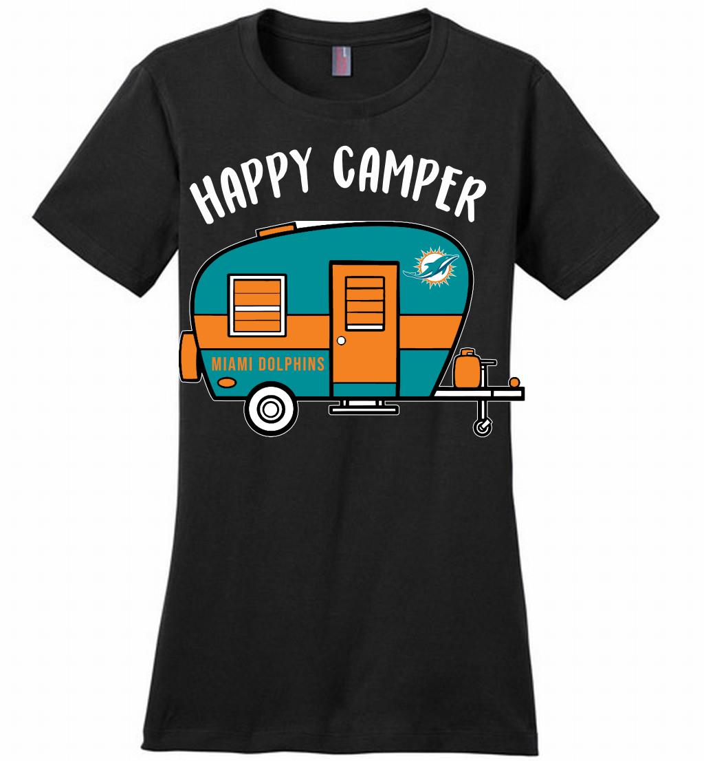 Miami Dolphins Happy Camper Perfect Shirts