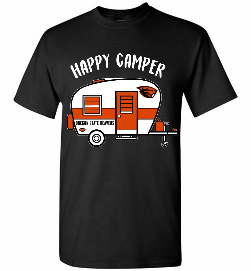 Oregon State Beavers Happy Camper Shirt