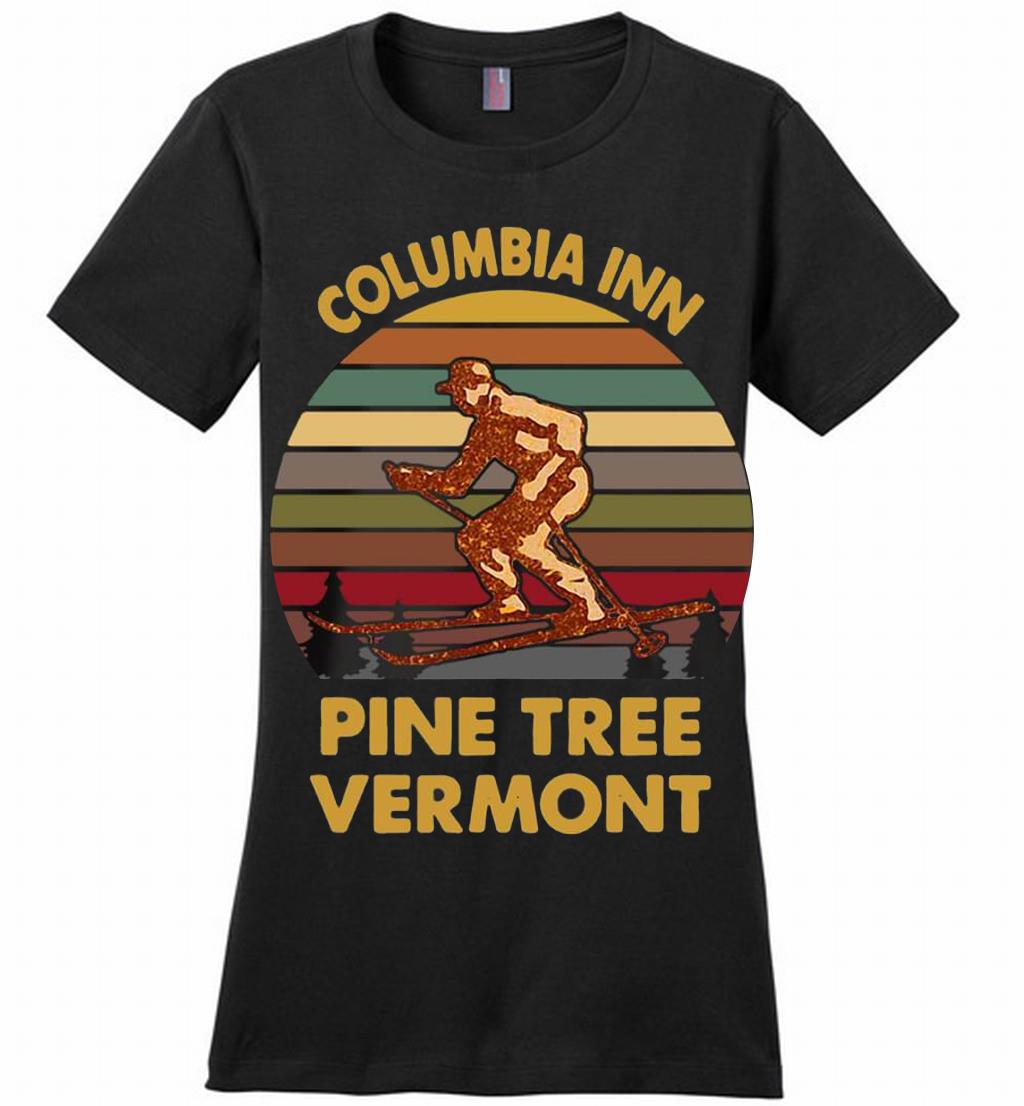 Columbia Inn Pine Tree Vermont Vintage Perfect Shirts