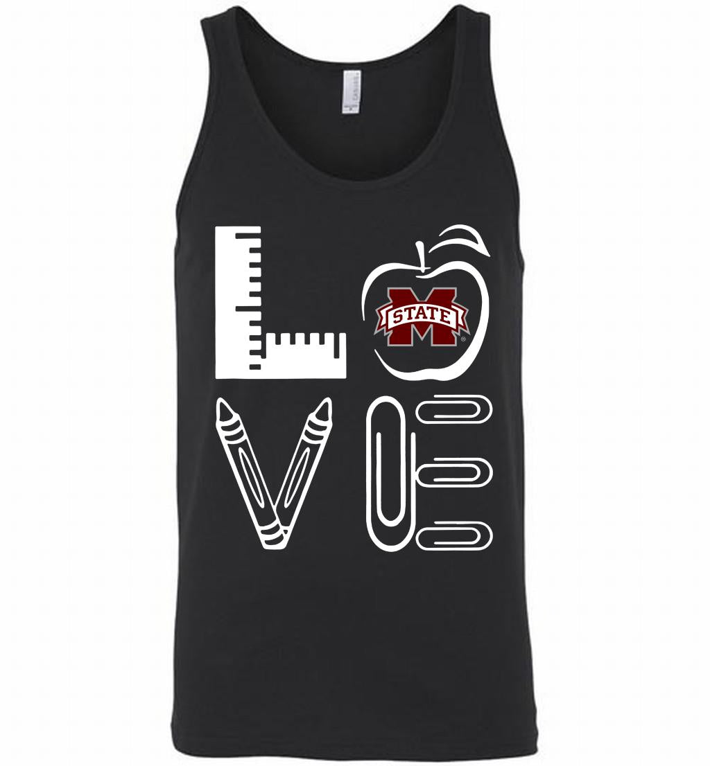 Tea Love Mississippi State Bulldogs Tank Shirts