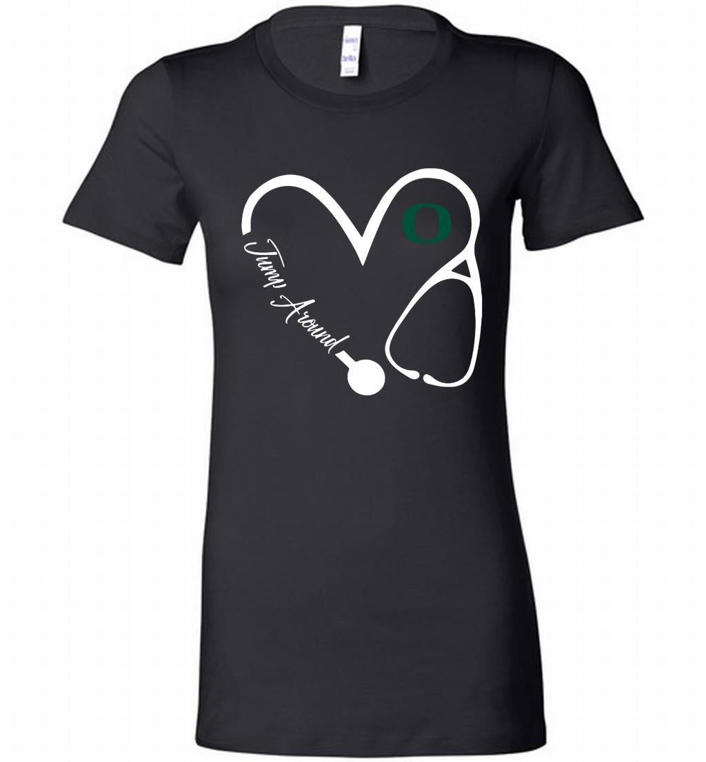 Love Nurse Trump Around Oregon Ducks Bella Ts