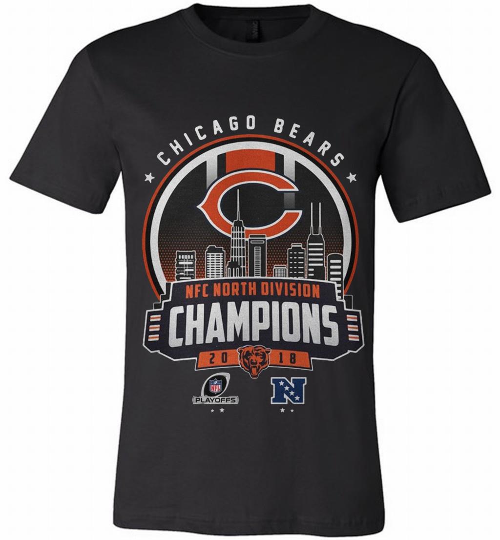 Chicago Bears Nfc North Division Champions 2018 Canvas Usa Shirts