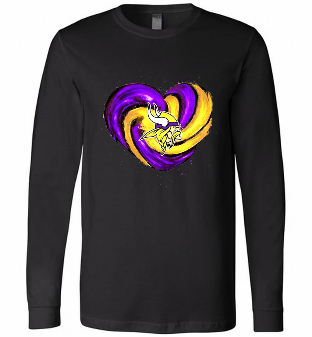 Hurricane Minnesota Vikings Love Shirts