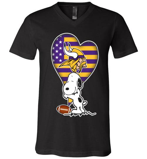 Minnesota Vikings Snoopy Football Sports Shirt