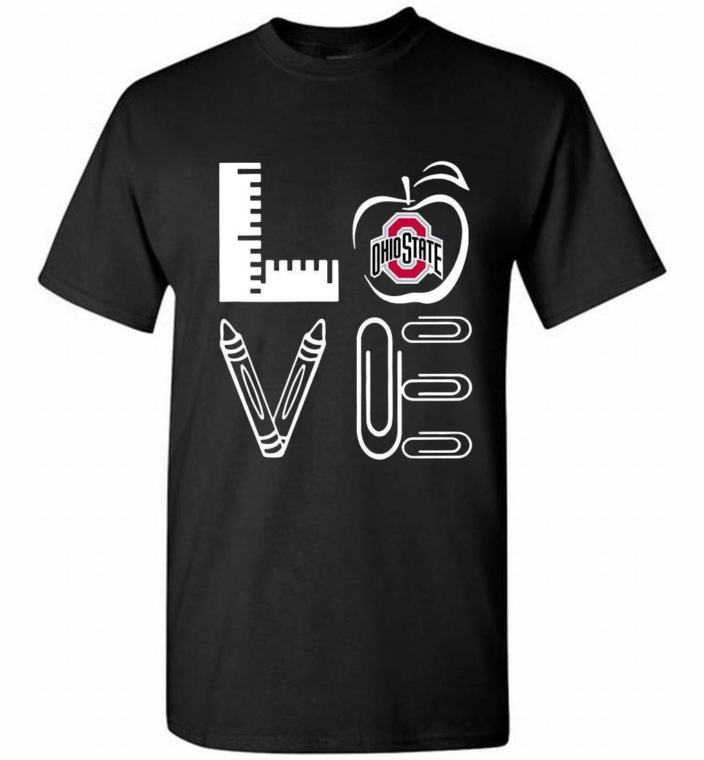 Tea Love Ohio State Buckeyes Shirt