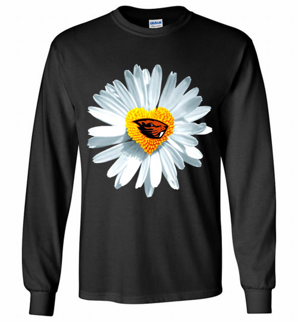 Oregon State Beavers Daisy Long Shirt