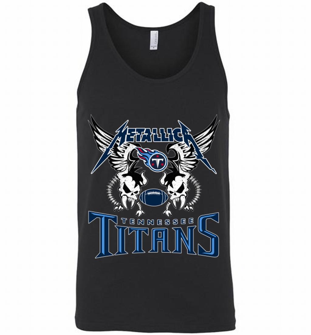 Tennessee Titans Metallica Heavy Metal Tank Shirts