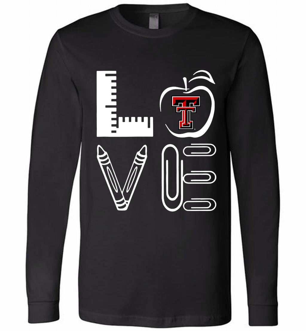 Tea Love Texas Tech Athletics Shirts