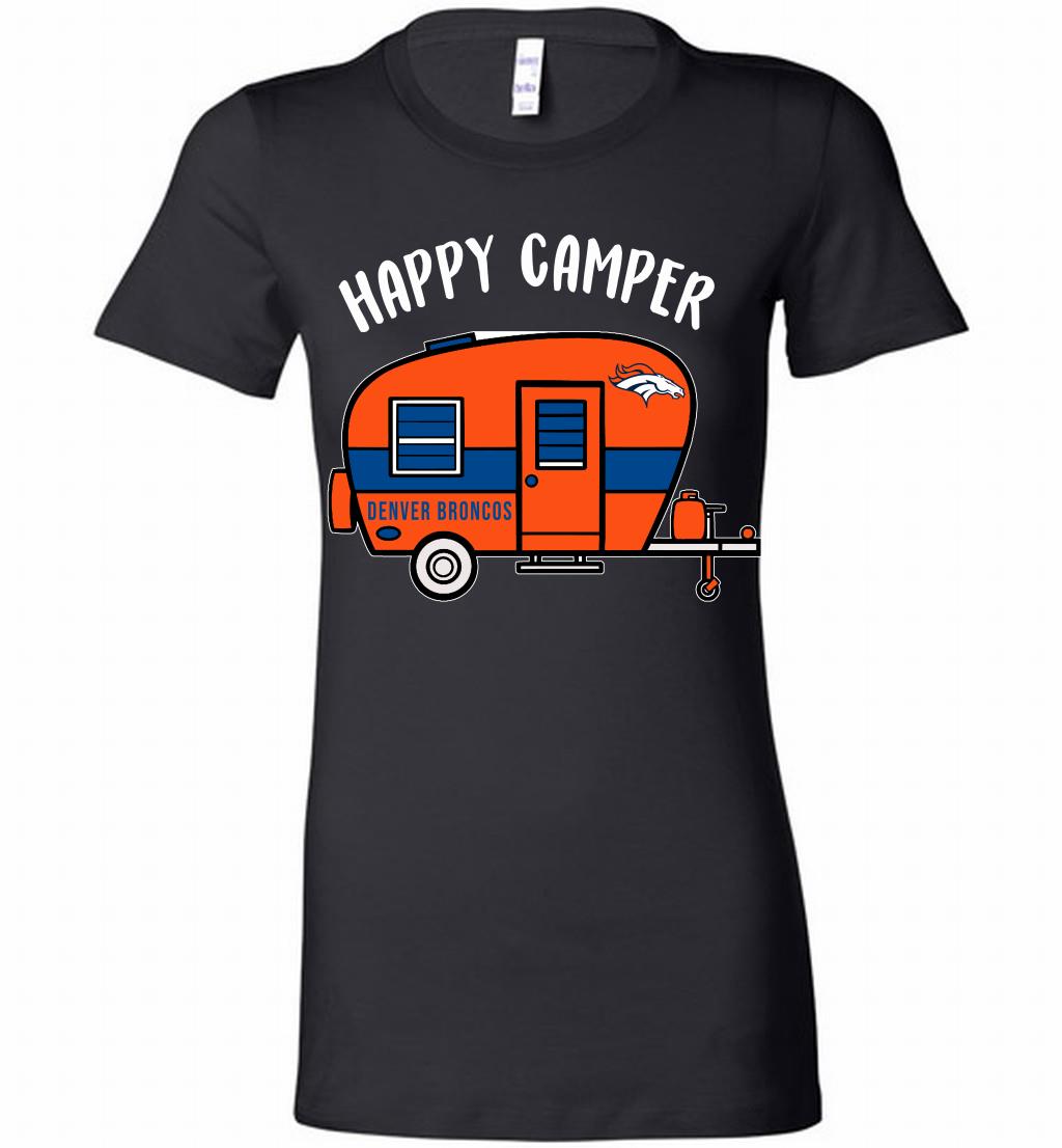 Denver Broncos Happy Camper Bella Ts