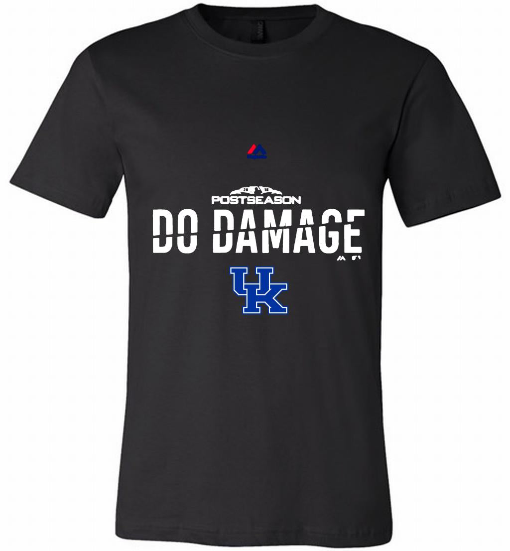 Kentucky Wildcats Postseason Do Damage Canvas Usa Shirts