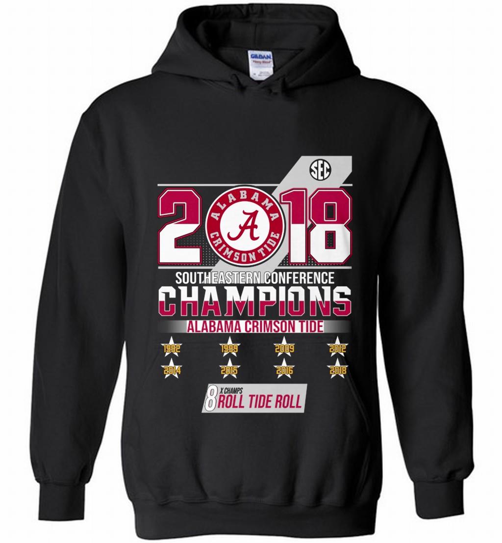 Southeastern Conference Alabama Crimson Tide Roster 2018 Shirts