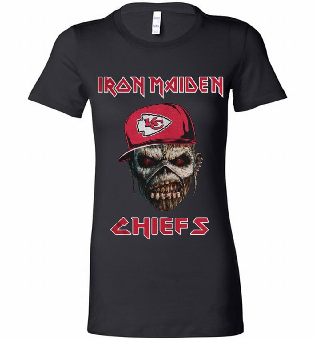 Iron Maiden Kansas City Chiefs Bella Ts Shirts
