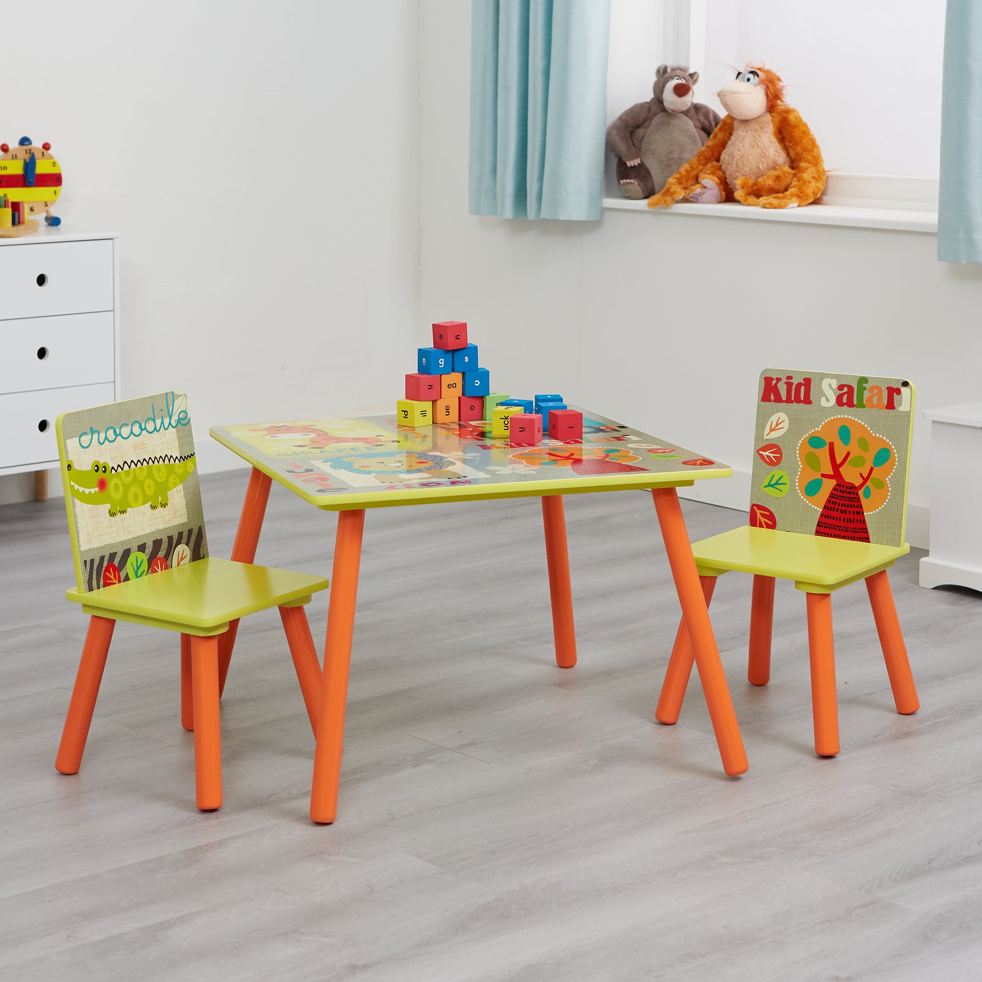 children's safari table and chairs