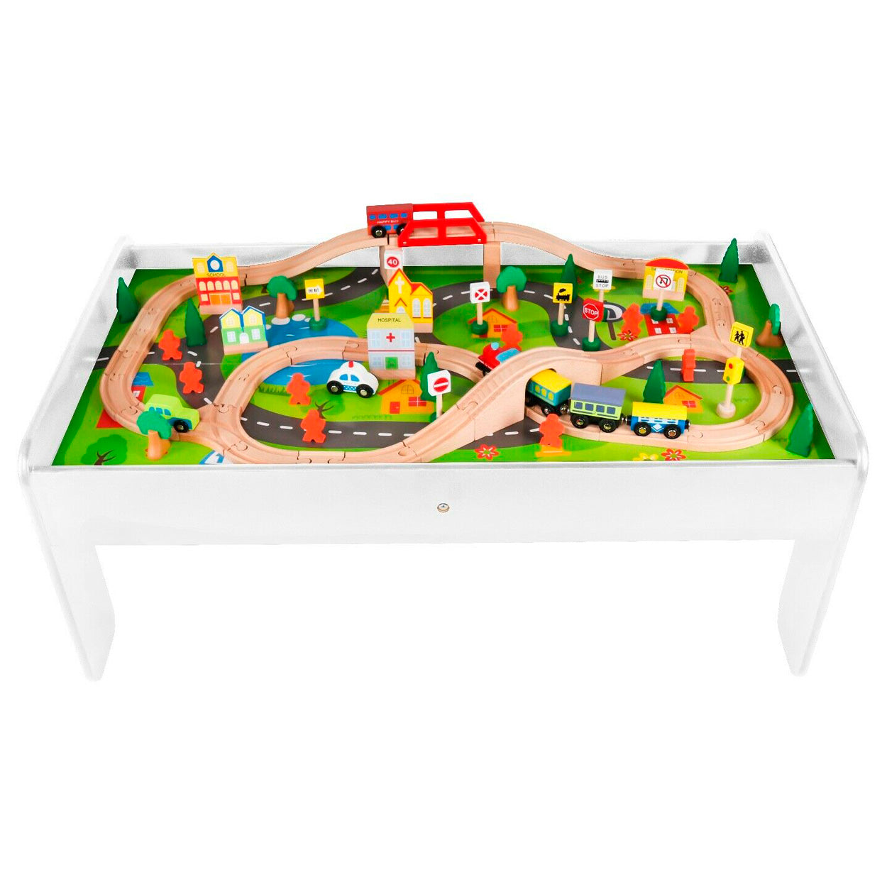 Train Table Sets - All Aboard These 12 Train Tables Are Perfect For Your Little Conductor - If you already have a complete wooden train set, or plan on purchasing one separately, buying a train table that doesn't come with a train set makes a lot of.