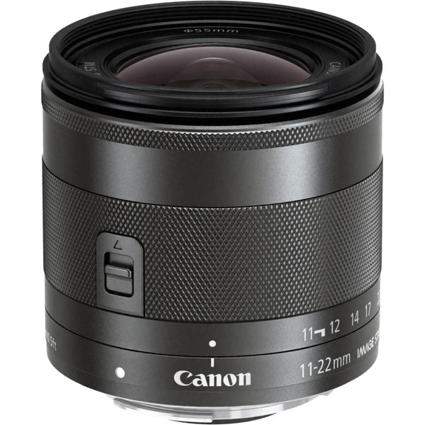 Canon EF-M 55-200mm f/4.5-6.3 IS STM Lens -Black 9517B002