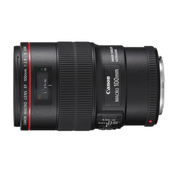 Canon RF 100mm f/2.8L Macro IS USM Lens 4514C002 013803330496