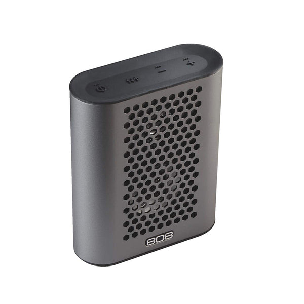 808 haut-parleurs Bluetooth portables audio métal gris