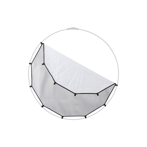 Collapsible 2-in-1 Silver/White Bounce Reflector (30)