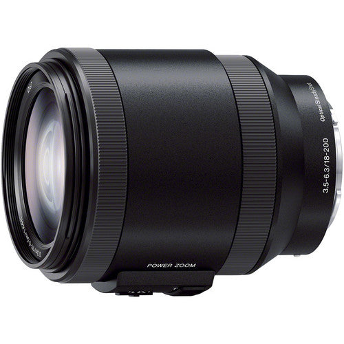 Sony SELP18200 - Zoom lens - 18 mm - 200 mm - f/3.5-6.3 PZ OSS