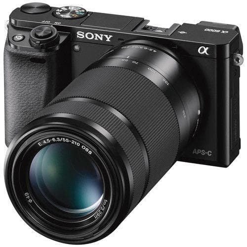 Sony Alpha a6000 mirrorless Digital Camera with 16-50mm lens - black