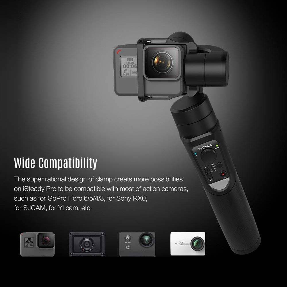 Hohem ISTEADY PRO - 3-AXIS ACTION CAMERA GIMBAL – ExcellentPhoto